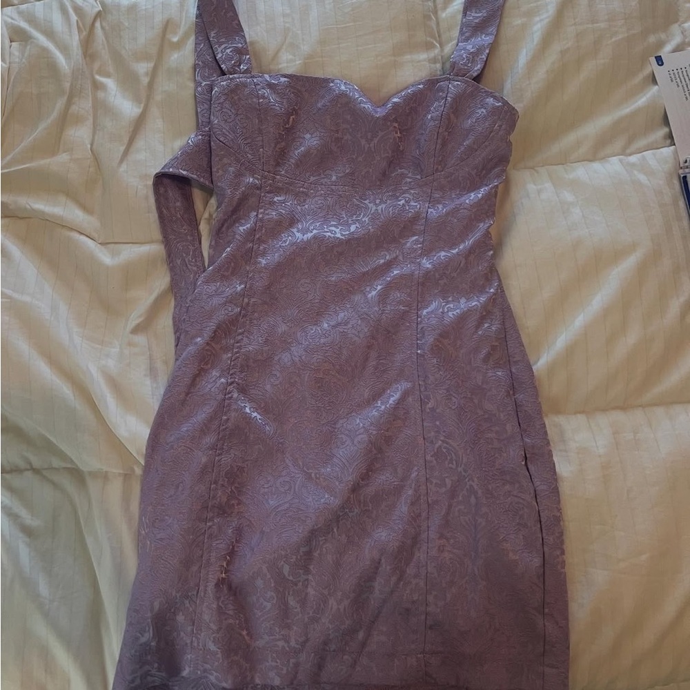 Lucy in the Sky Lavender Mini Dress